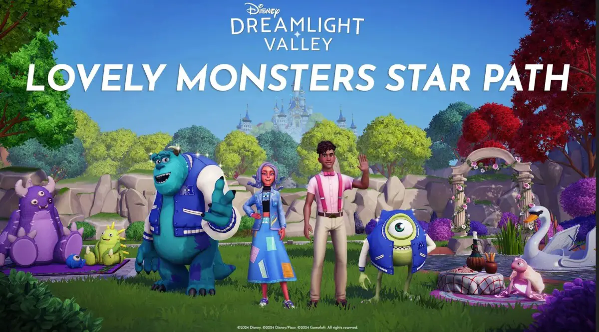 disney dreamlight valley: lovely monsters star path görevleri