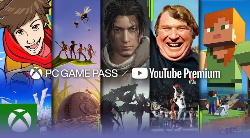 Xbox Game Pass gratuit YouTube Premium
