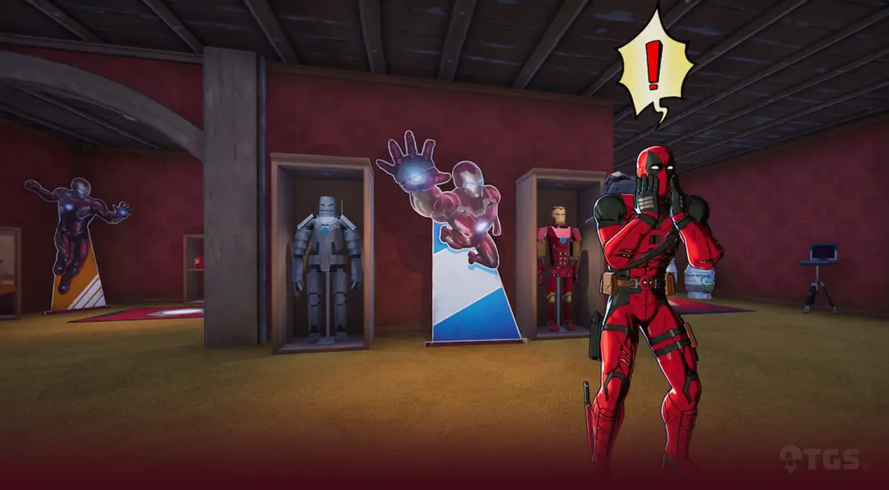 Como encontrar a sala secreta do Homem de Ferro em Fortnite?